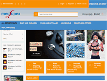 Tablet Screenshot of medsupex.com